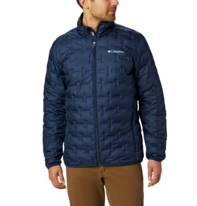 Columbia Delta Ridge™ Down Jacket UAE - Columbia Men's Down Jacket Navy Dubai | 137545-DOGV